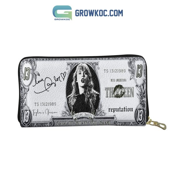 Taylor Swift Reputation Album Purse Wallet