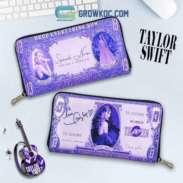 Taylor Swift Speak Now Album Purse Wallet