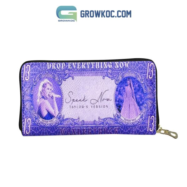 Taylor Swift Speak Now Album Purse Wallet