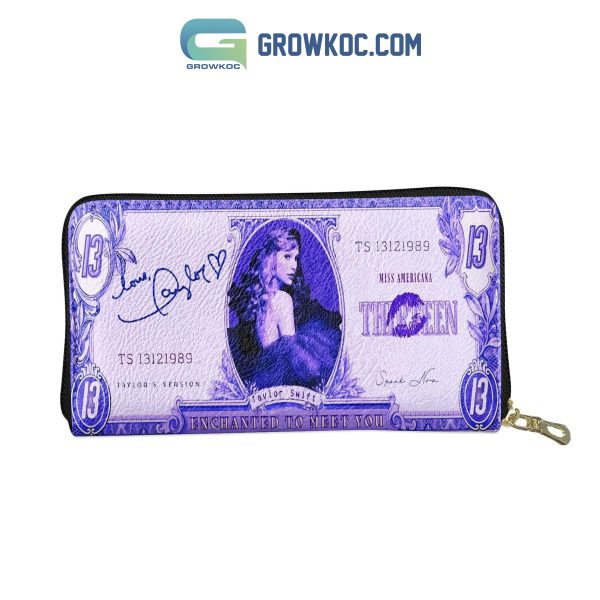 Taylor Swift Speak Now Album Purse Wallet