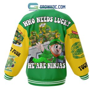 Teenage Mutant Ninja Turtles Need Luck Baseball Jacket