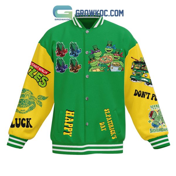 Teenage Mutant Ninja Turtles Need Luck Baseball Jacket