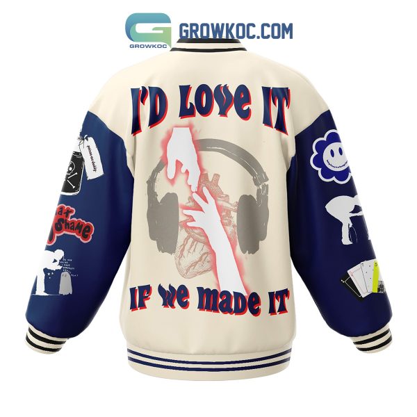 The 1975 I’d Love It If We Made It Baseball Jacket