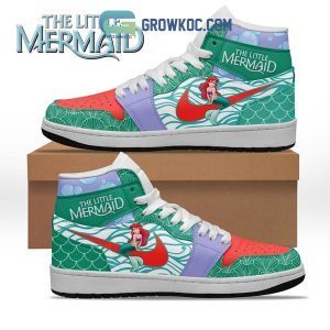 The Little Mermaid Disney Air Jordan 1 Shoes