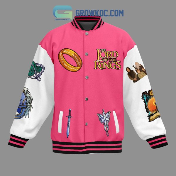 The Lord Of The Rings Walk Into Mordor Baseball Jacket