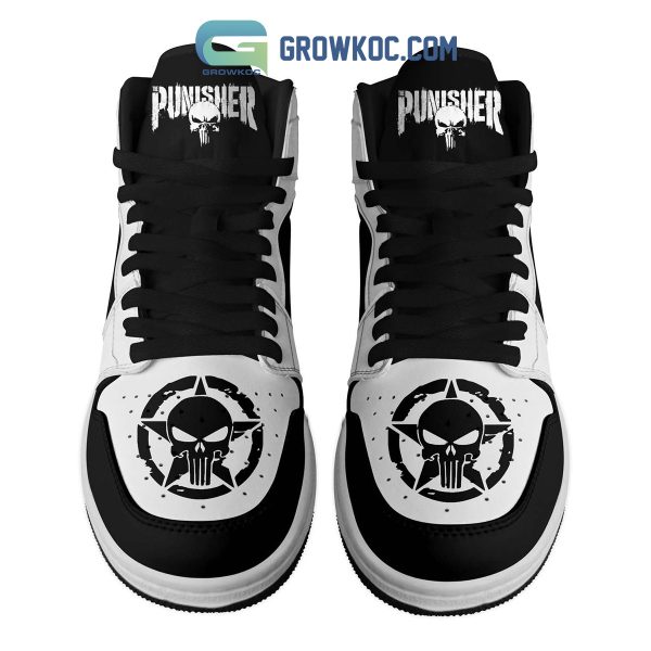 The Punisher No Peace Air Jordan 1 Shoes