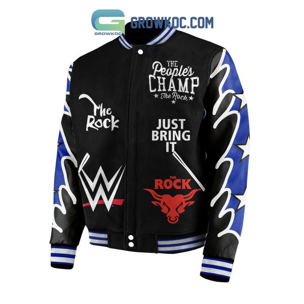 The Rock The People’s Champions Baseball Jacket
