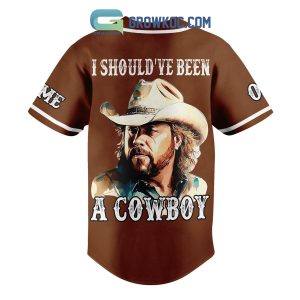 Toby Keith Been A Cowboy Fan Personalized Baseball Jersey
