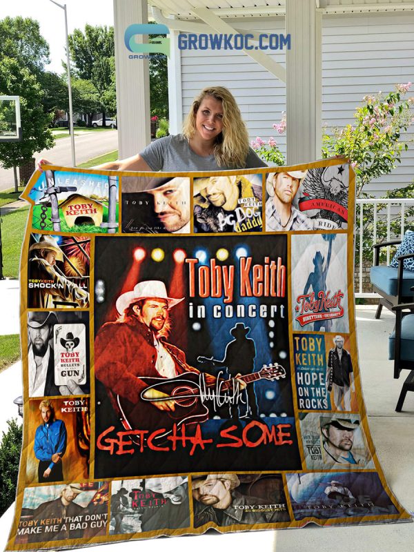 Toby Keith The Love Cowboy Fleece Blanket Quilts