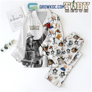 Toby Keith True Legend Country Music Polyester Pajamas Set