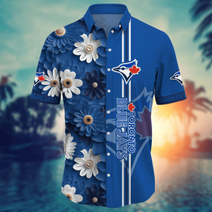 Toronto Blue Jays Summer Flower Hawaii Shirts