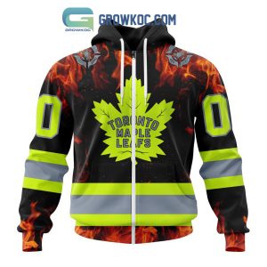 Toronto Maple Leafs Honoring Firefighters Hoodie Shirts