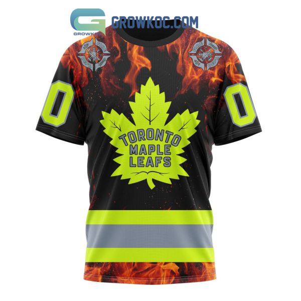 Toronto Maple Leafs Honoring Firefighters Hoodie Shirts