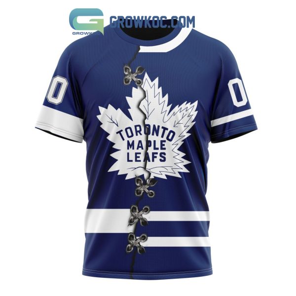 Toronto Maple Leafs Mix Reverse Retro Personalized Hoodie Shirts