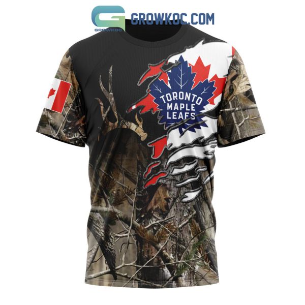 Toronto Maple Leafs NHL Special Camo Realtree Hunting Personalized Hoodie T Shirt