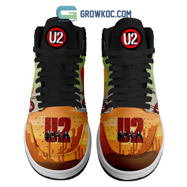 U2 Band Love Fan Air Jordan 1 Shoes