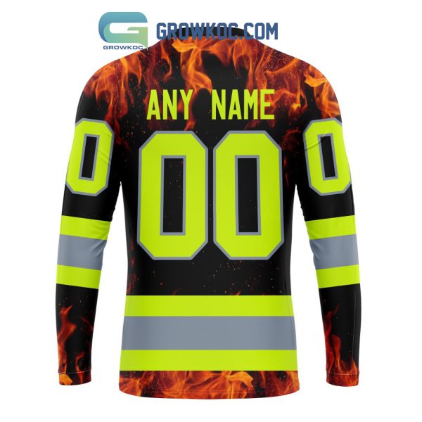 Vancouver Canucks Honoring Firefighters Hoodie Shirts