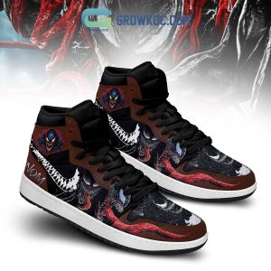 Venom Spider Man Personalized Air Jordan 1 Shoes