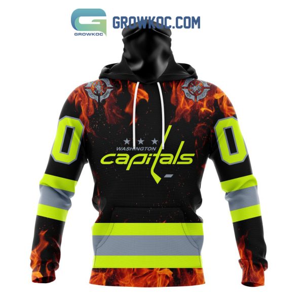 Washington Capitals Honoring Firefighters Hoodie Shirts