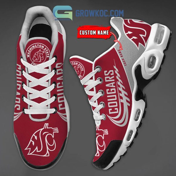 Washington State Cougars Personalized TN Shoes