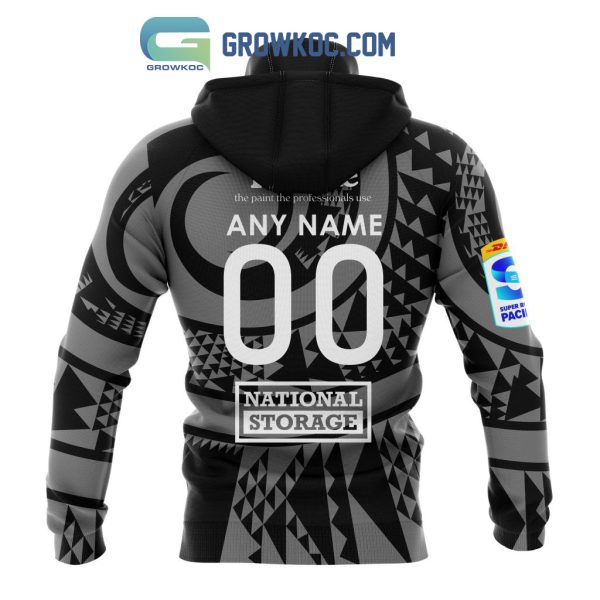 Wellington Huricanes Personalized 2024 Away Super Rugby Fan Hoodie Shirts