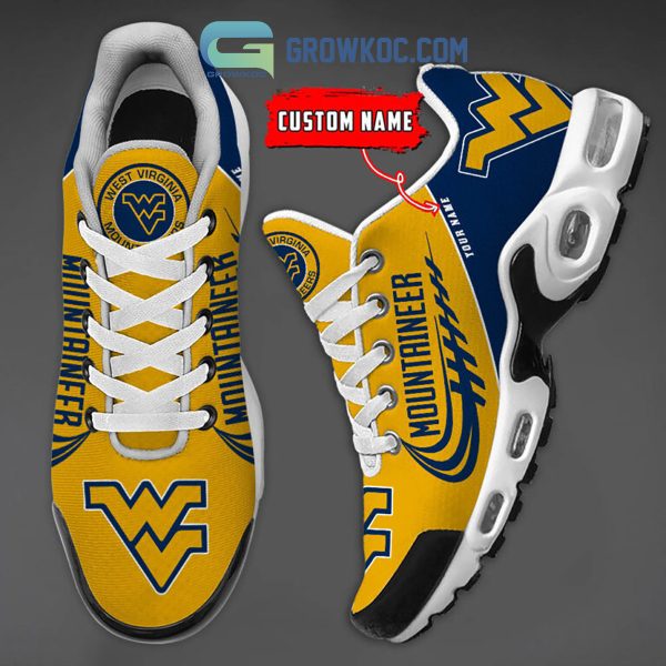 West Virginia Mountaineers Personalized TN Shoes