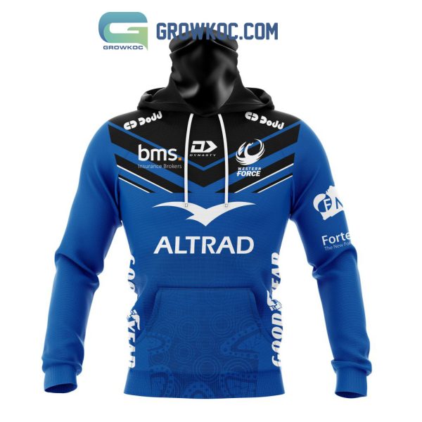 Western Force Personalized 2024 Home Super Rugby Fan Hoodie Shirts