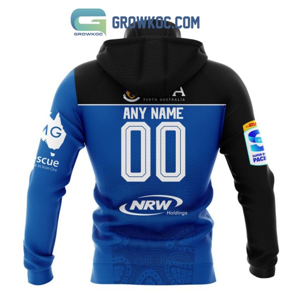 Western Force Personalized 2024 Home Super Rugby Fan Hoodie Shirts