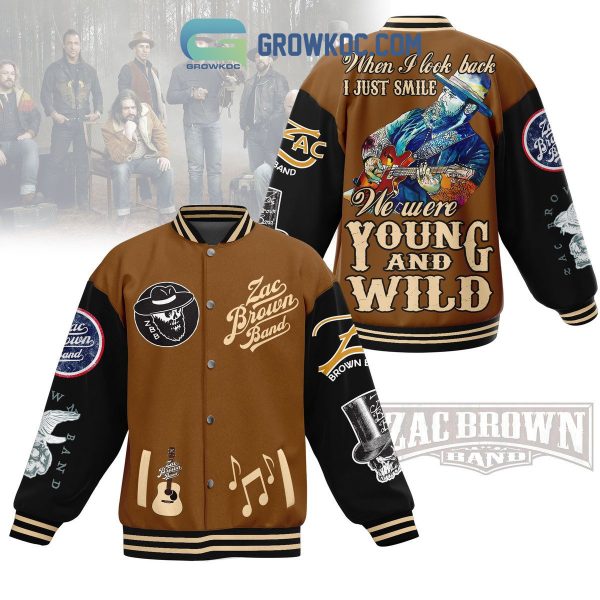 Zac Brown Band Yound And Wild Baseball Jacket