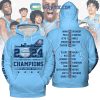 2024 ACC Men’s Basketball Tournament Champions NC Tar Heels White Design Hoodie T Shirt