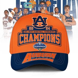 2024 Sec Men’s Basketball Champions Auburn Tigers Cap