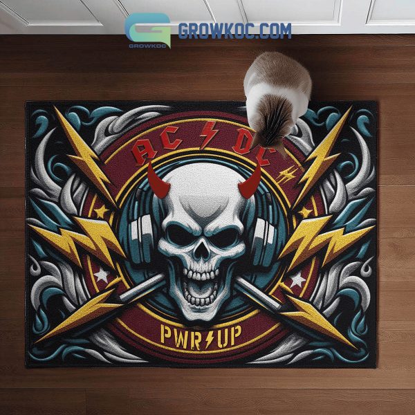 ACDC Pwr Up Fan Song Doormat