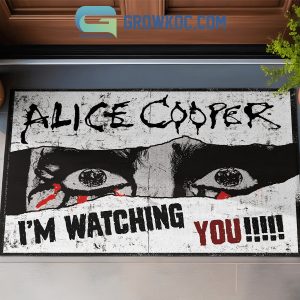 Alice Cooper I’m Watching You Doormat