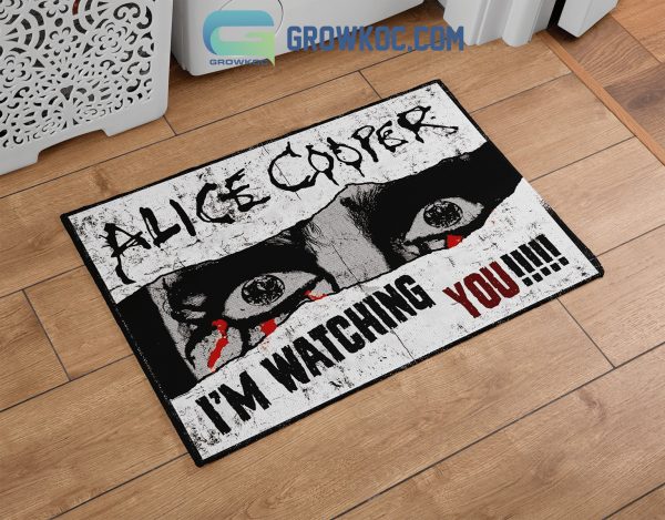 Alice Cooper I’m Watching You Doormat