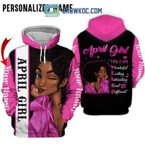 April Girl Hated By Many Loved By Plenty Personalized Hoodie Shirts