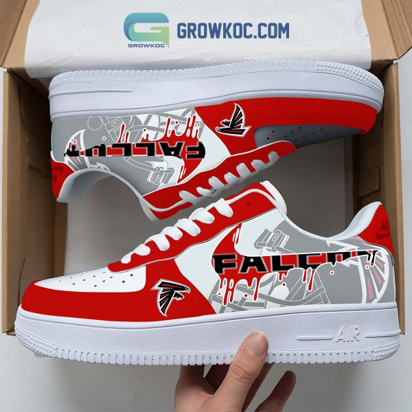 Atlanta Falcons Team Logo Fan Air Force 1 Shoes