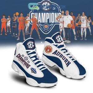 Auburn Tigers 2024 SEC Basketball Men’s Tournament Champions Air Jordan 13 Shoes