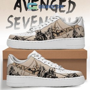 Avenged Sevenfold The Skeleton Warrior Air Force 1 Shoes