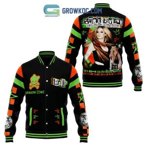 Avril Lavigne The Greatest Hits Tour Music Personalized Baseball Jacket