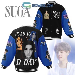 BTS Suga Road To D Day Future’s Gonna Be OK Baseball Jacket