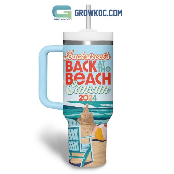 Backstreet Boy Back At The Beach Cancun 2024 40oz Tumbler