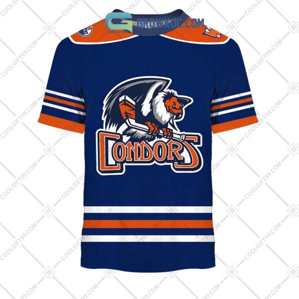 Bakersfield Condors AHL Color Home Jersey Personalized Hoodie T Shirt
