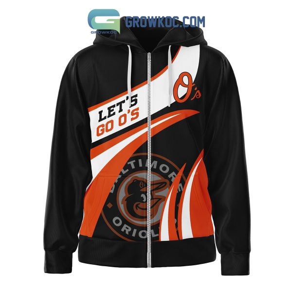 Baltimore Orioles Let’s Go O’s Fan Hoodie Shirts