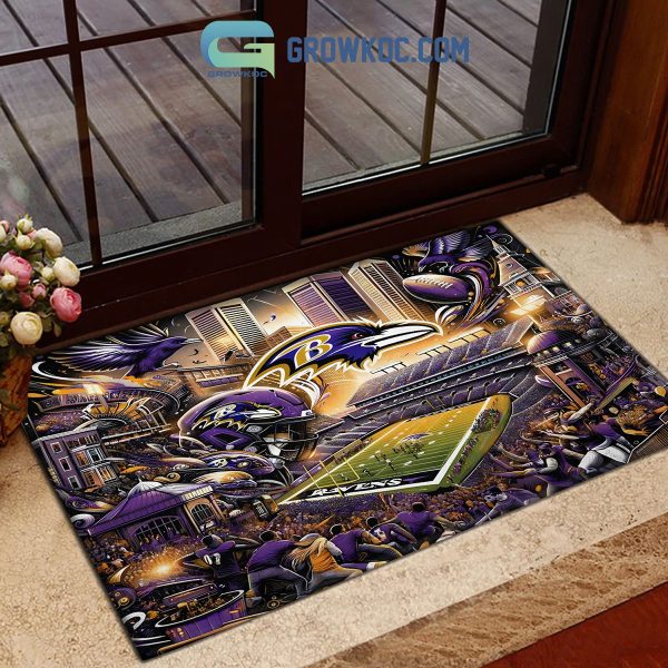 Baltimore Ravens M&T Bank Stadium Football Stadium Doormat