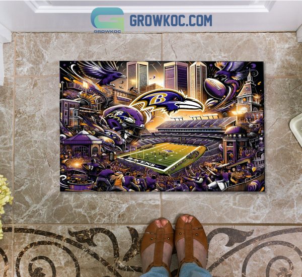 Baltimore Ravens M&T Bank Stadium Football Stadium Doormat