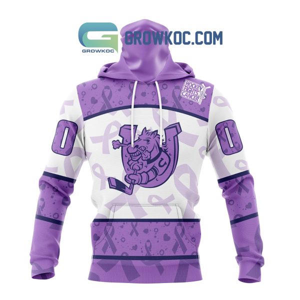 Barrie Colts Lavender Fight Cancer Personalized Hoodie Shirts