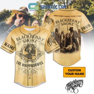 Blackberry Smoke Clap Your Hands Stomp Your Feet Personalized Baseball Jersey
