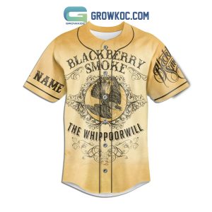 Blackberry Smoke The Whippoorwill Where There’s Smoke There’s Fire Personalized Baseball Jersey