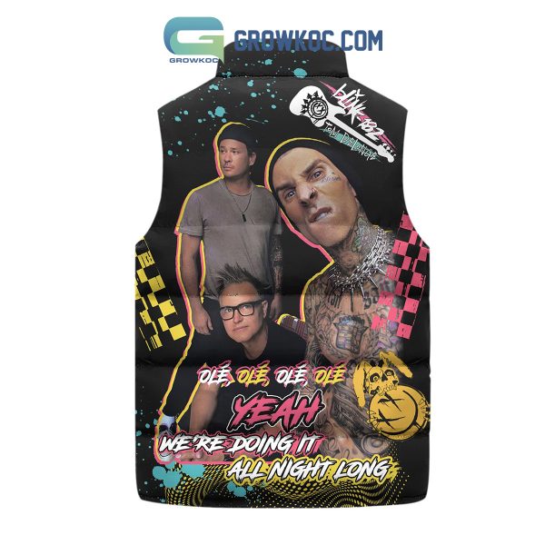 Blink 182 Pop Punks Not Dead Puffer Jacket