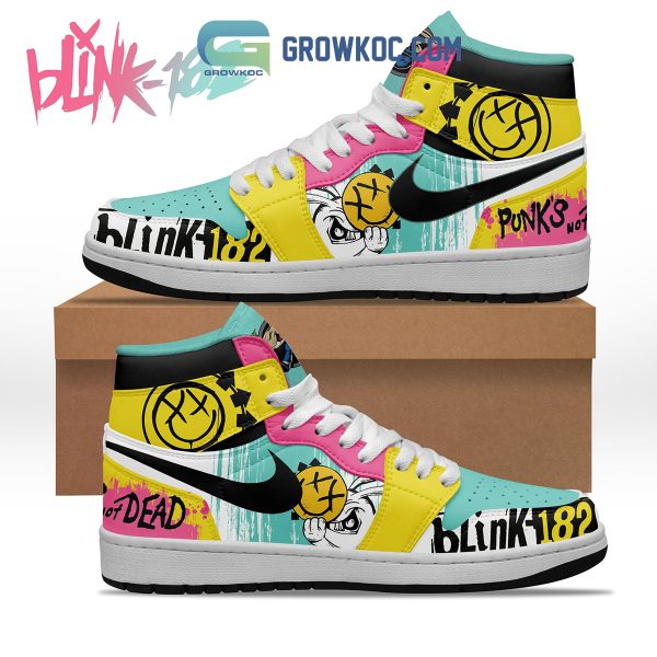 Blink-182 Punks Not Dead Yet Air Jordan 1 Shoes